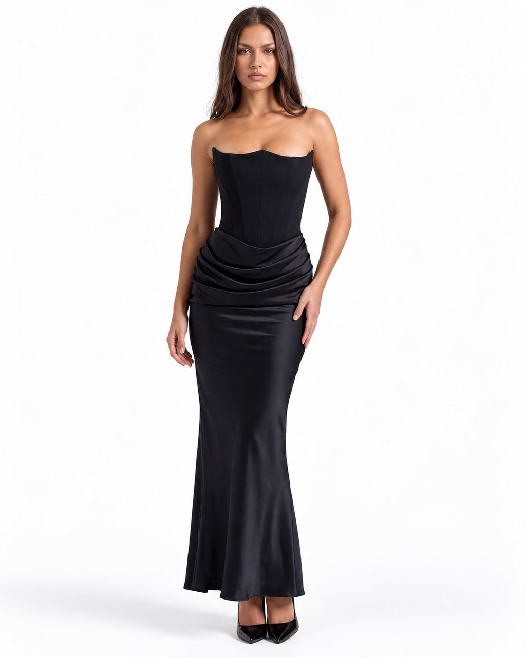Rosalind Maxi Dress — studio view 1