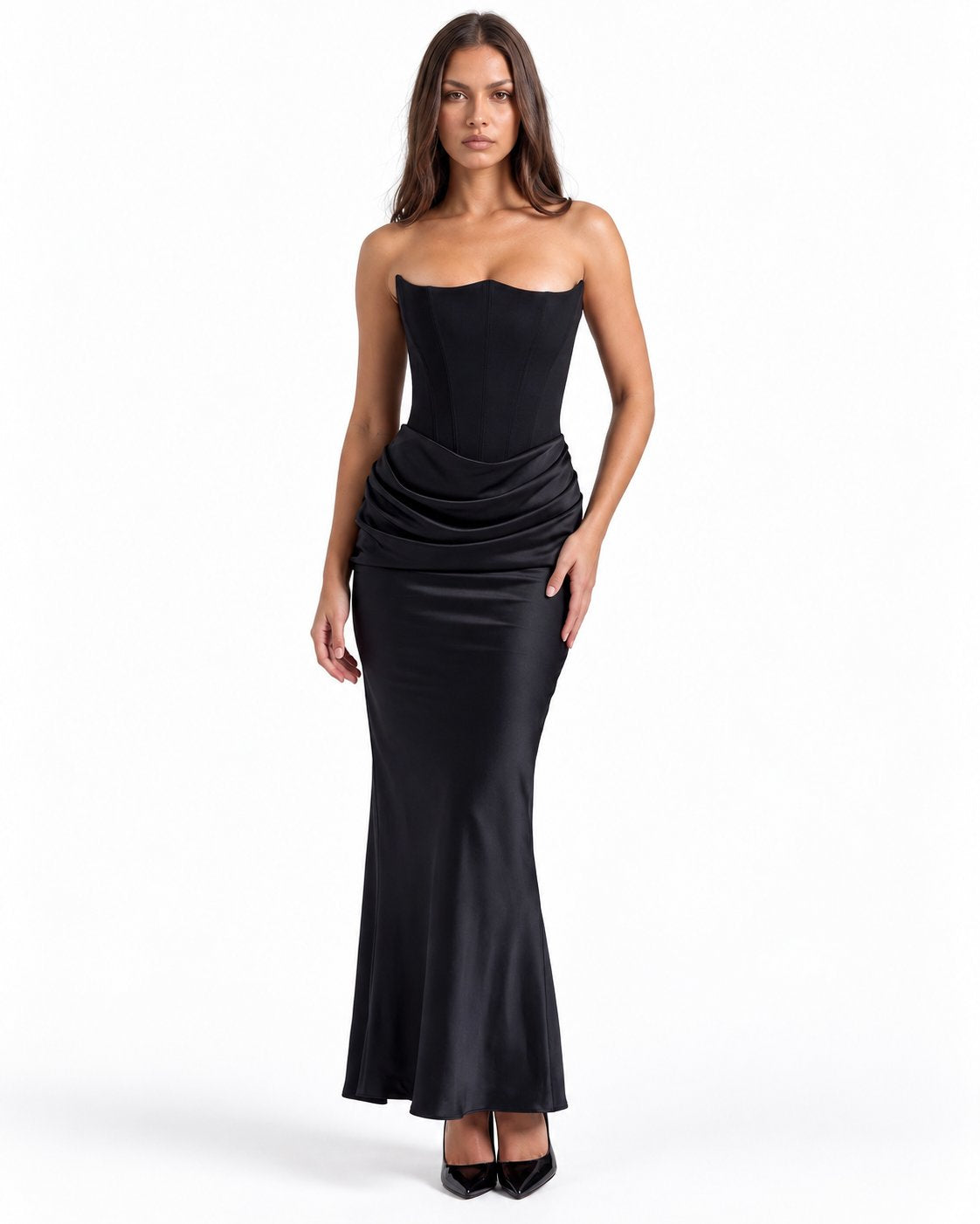 Rosalind Maxi Dress — studio view 1