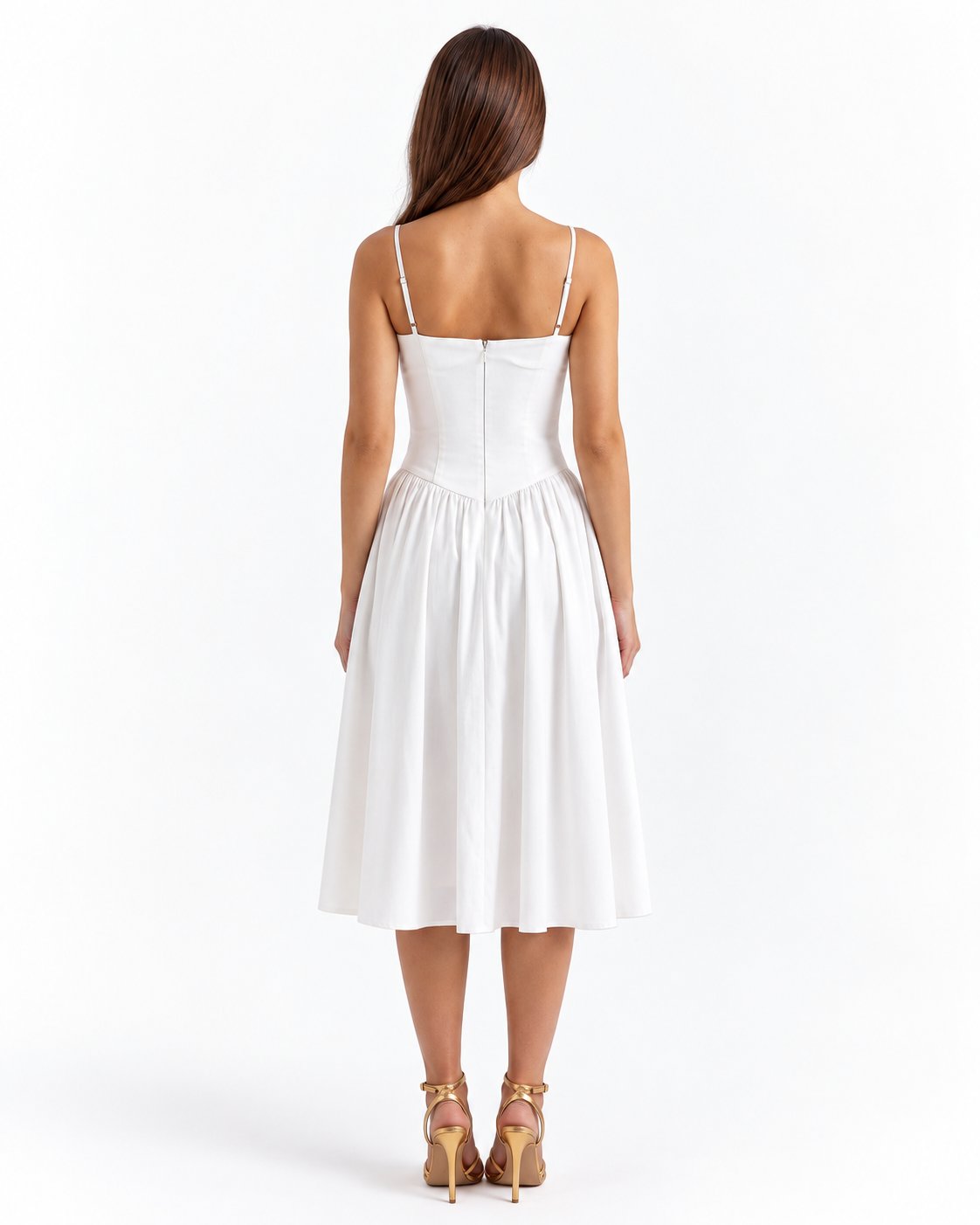 Francesca Midi Dress — studio view 3