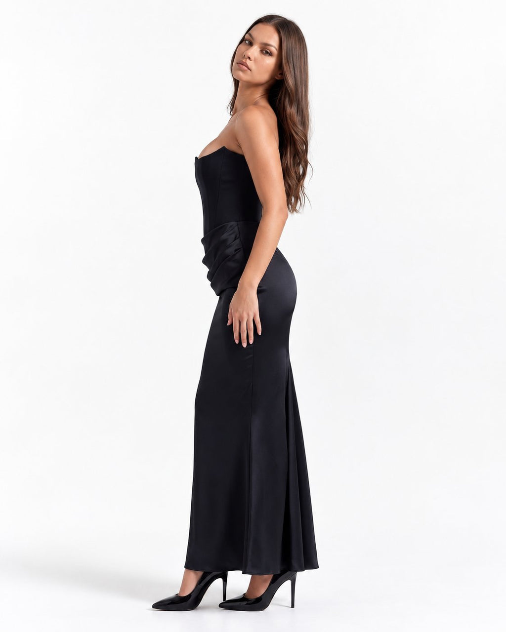 Rosalind Maxi Dress — studio view 3