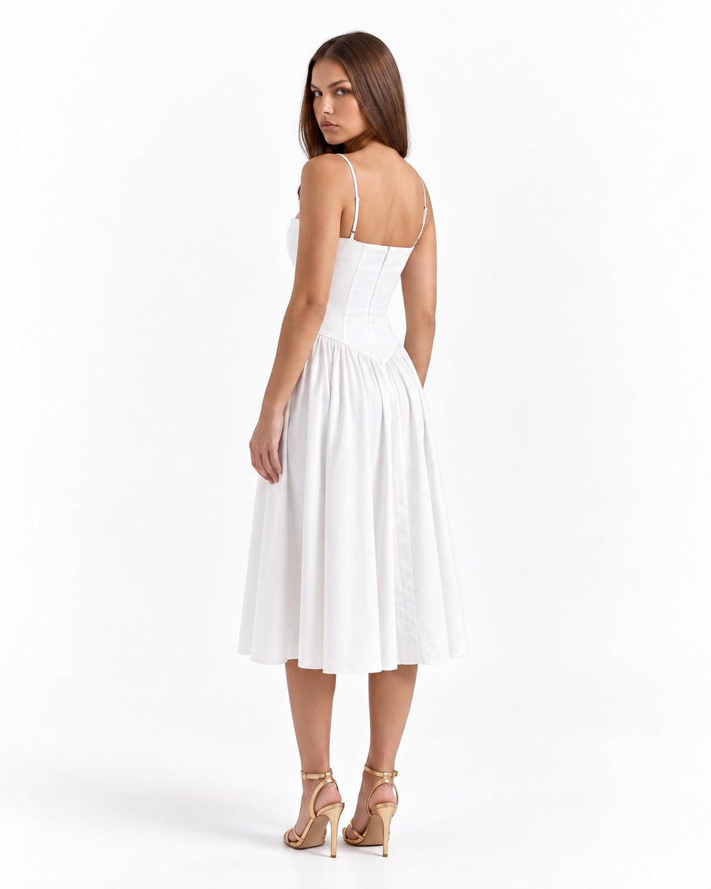 Francesca Midi Dress — studio view 5
