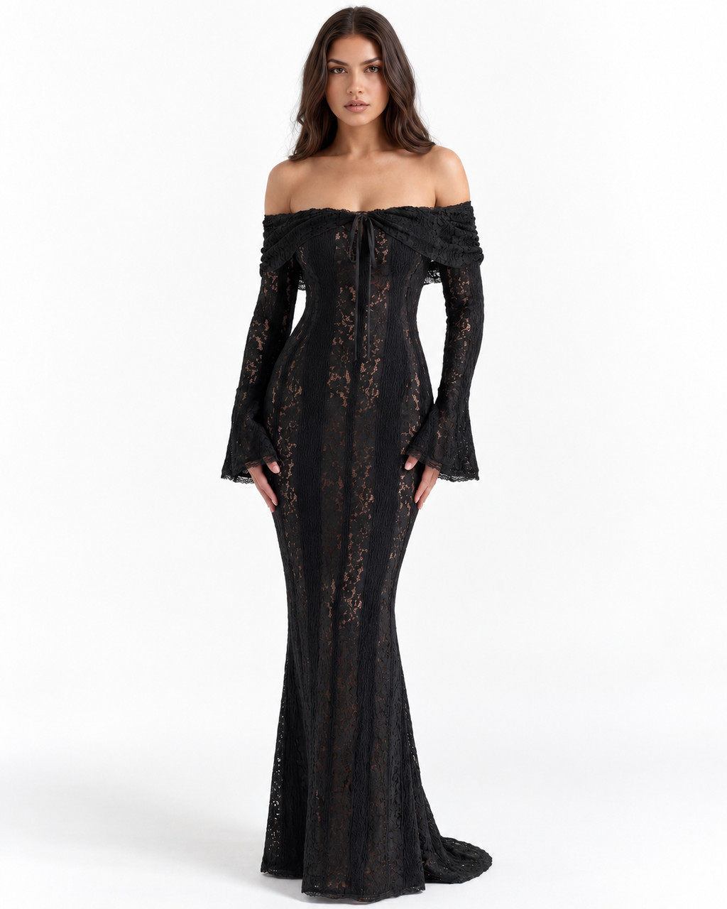 Alessandra Maxi Dress — studio view 1