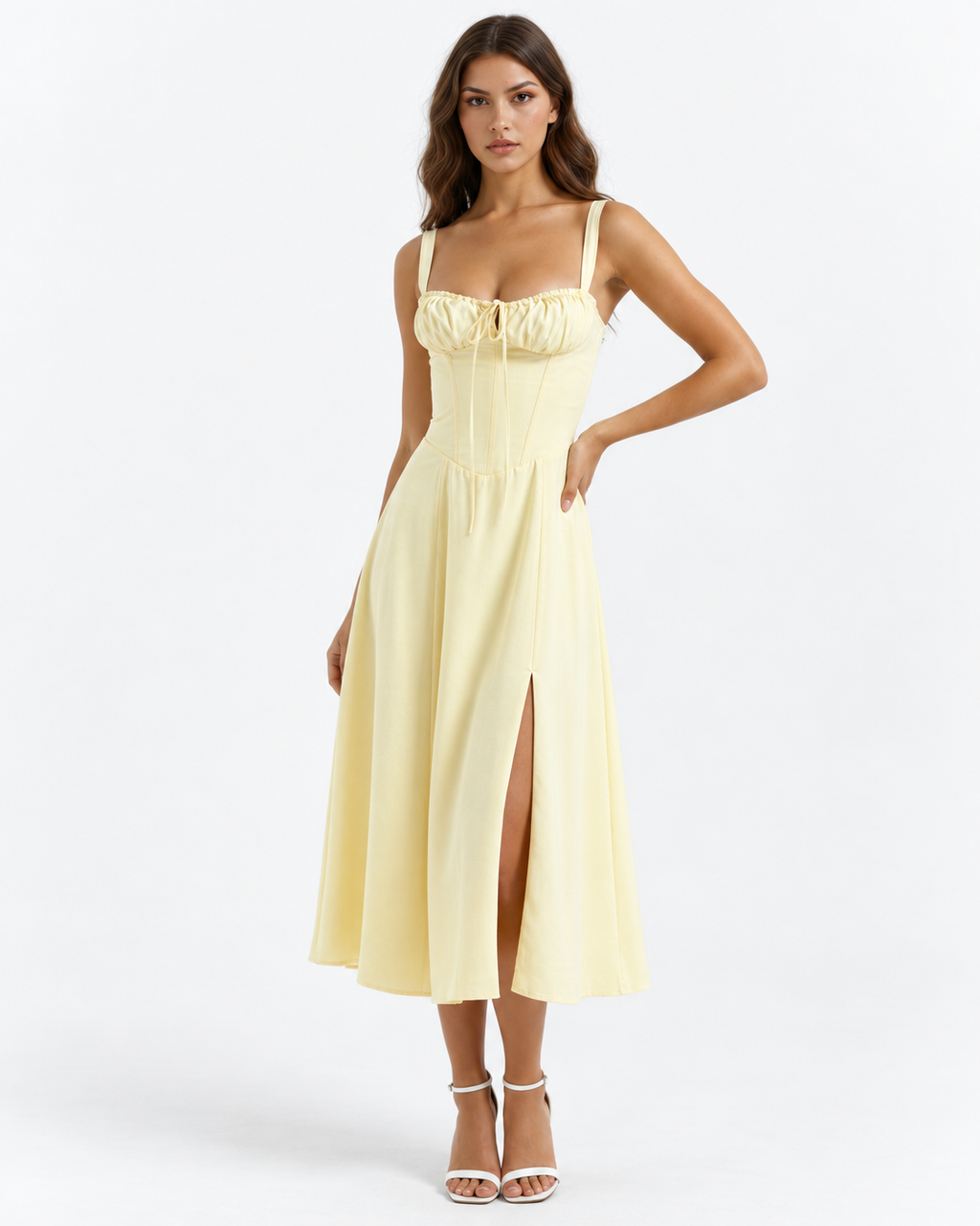 Aurora Mini Dress — studio view 2