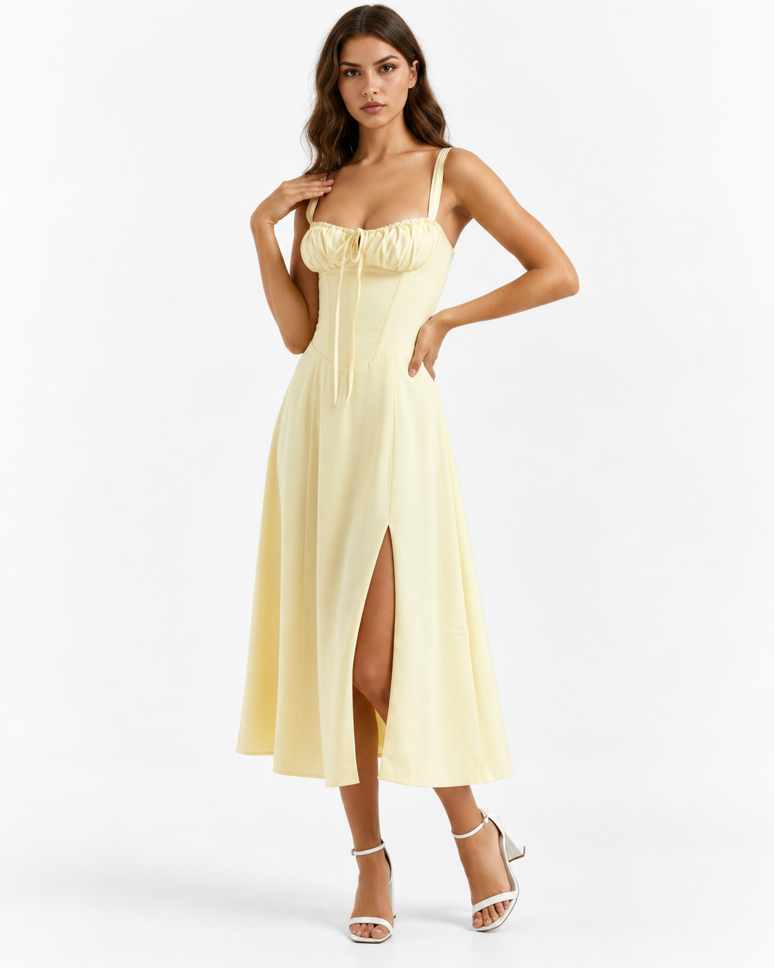 Aurora Mini Dress — studio view 4